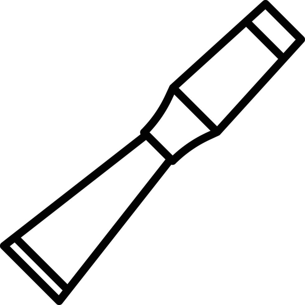 Scraper outline illustration vector