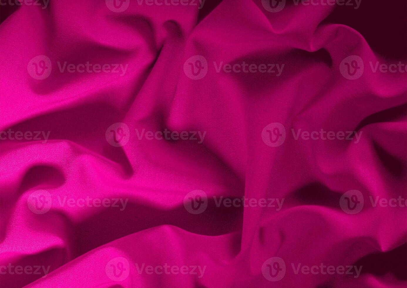 Red cloth pattern close view, textile material background photo
