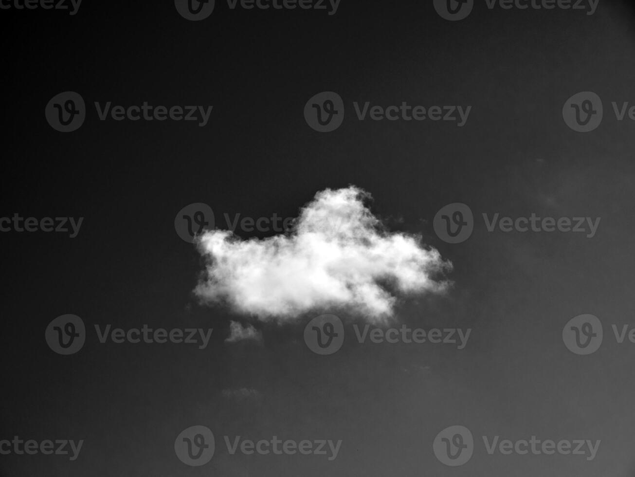 Black and white clouds in the sky background photo