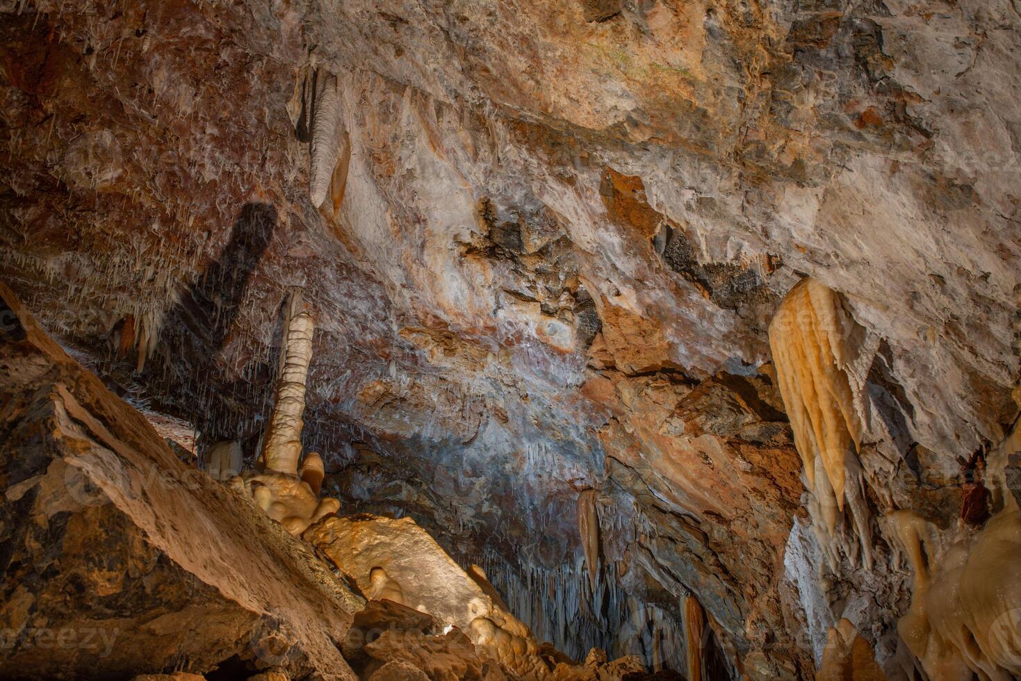 Interior of the caves of Borgo Verizzi photo