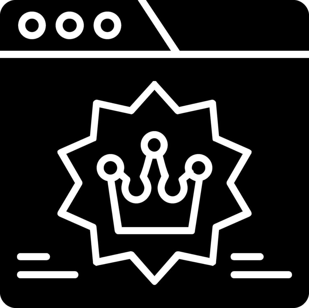 Brand Glyph Icon vector