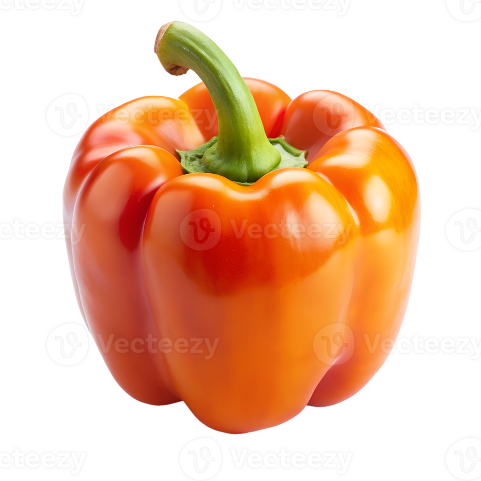 , Bell pepper isolated on transparent background png