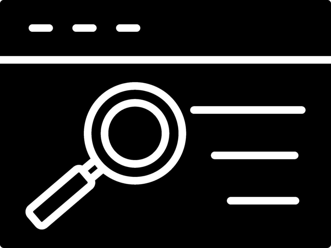Quality Assurance Glyph Icon vector