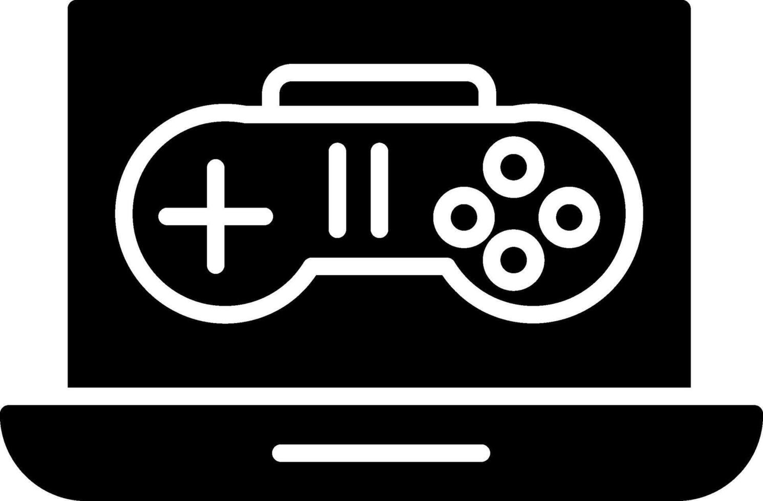 Game Development Glyph Icon vector