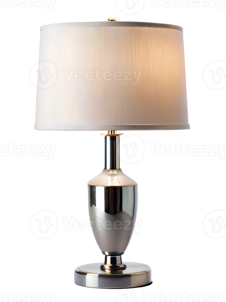 , moderne style table lampe isolé sur transparent Contexte png