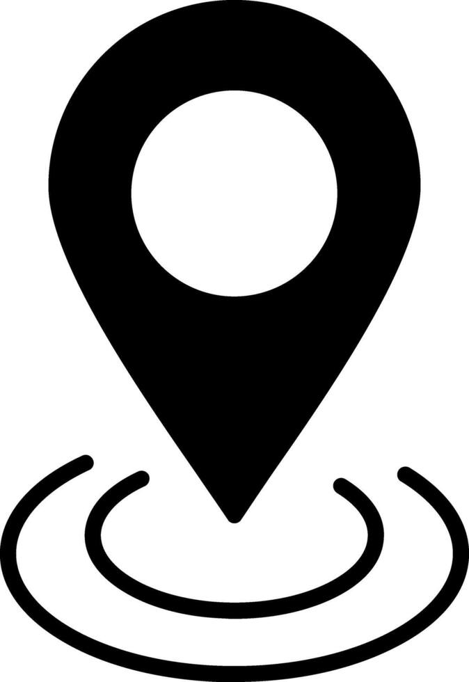 Place Glyph Icon vector