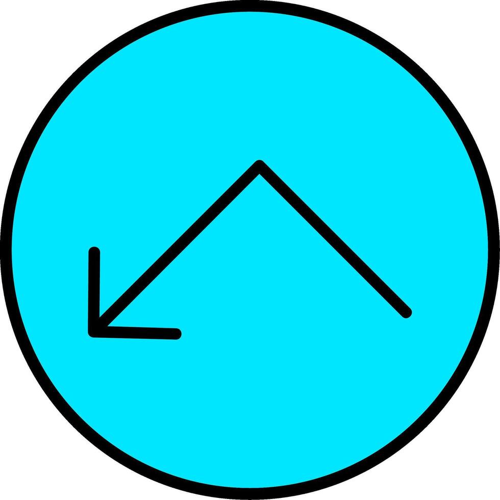 Bounce Line Filled Icon vector
