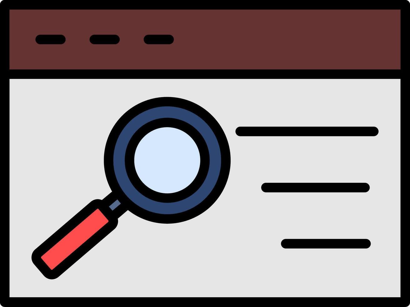 Quality Assurance Line Filled Icon vector