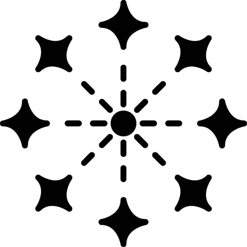 Lights Glyph Icon vector