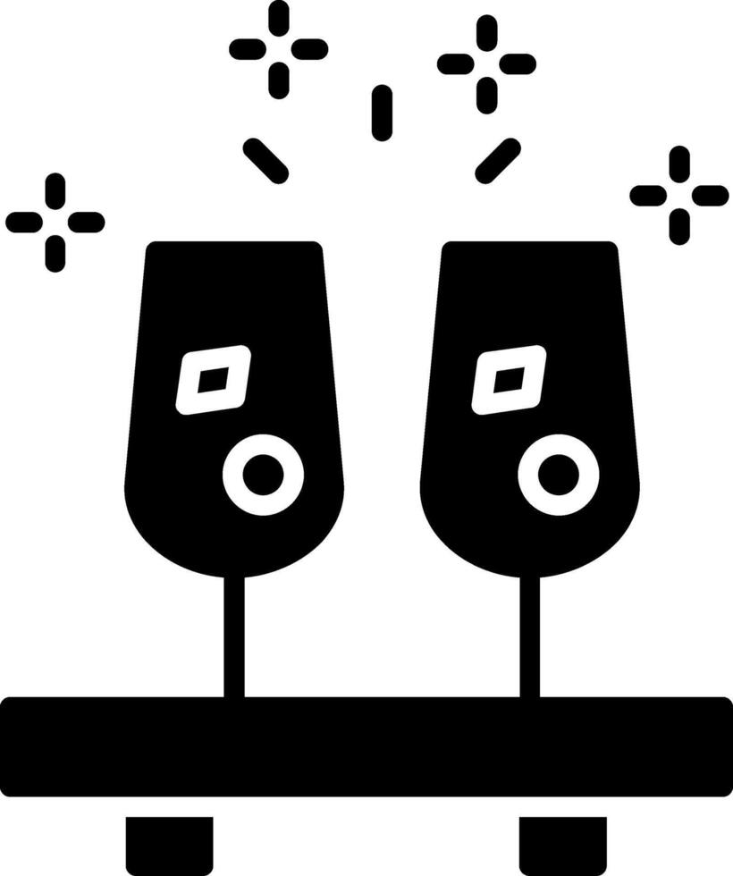 Drinks Glyph Icon vector