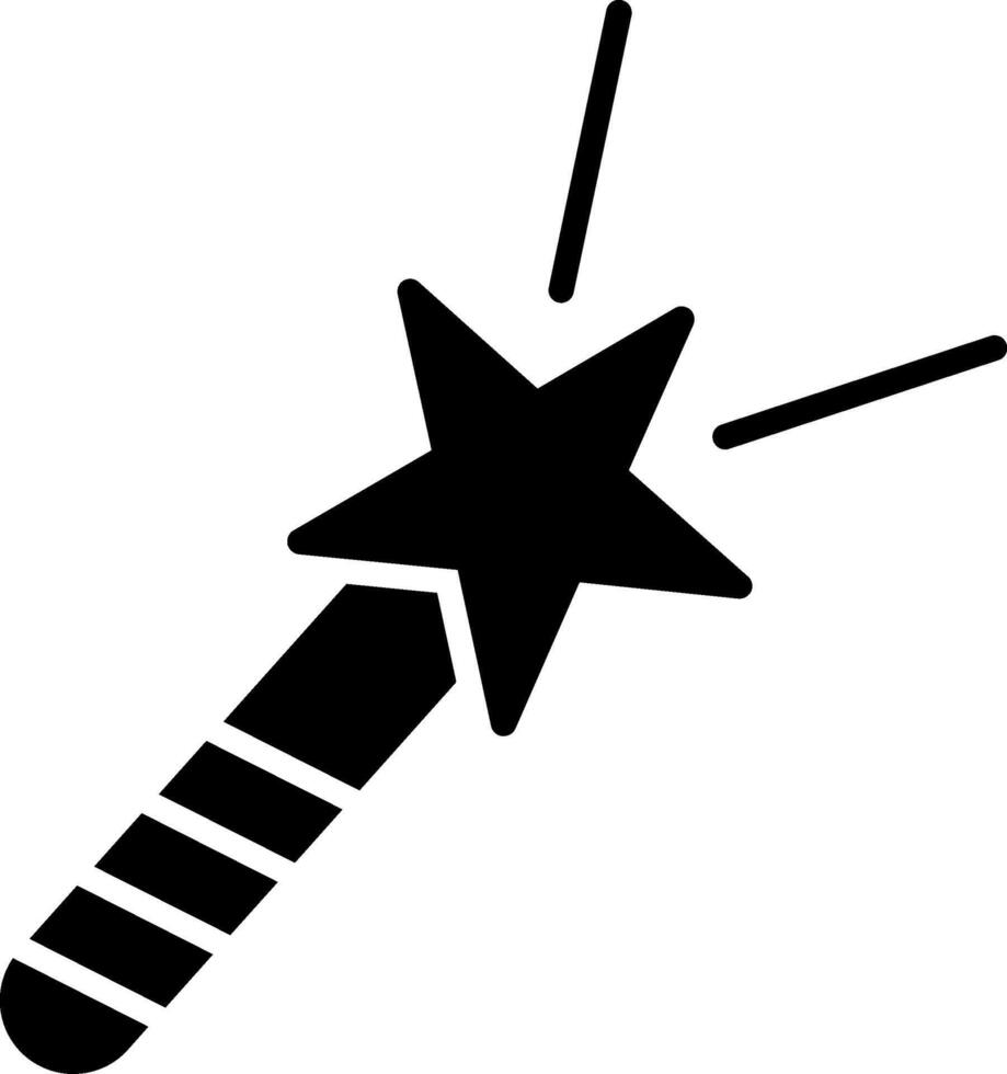 Magic Glyph Icon vector