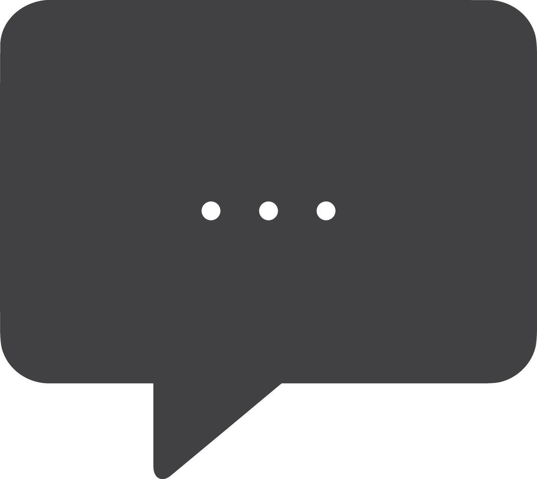 Comment icon symbol image for element design chat and communication vector