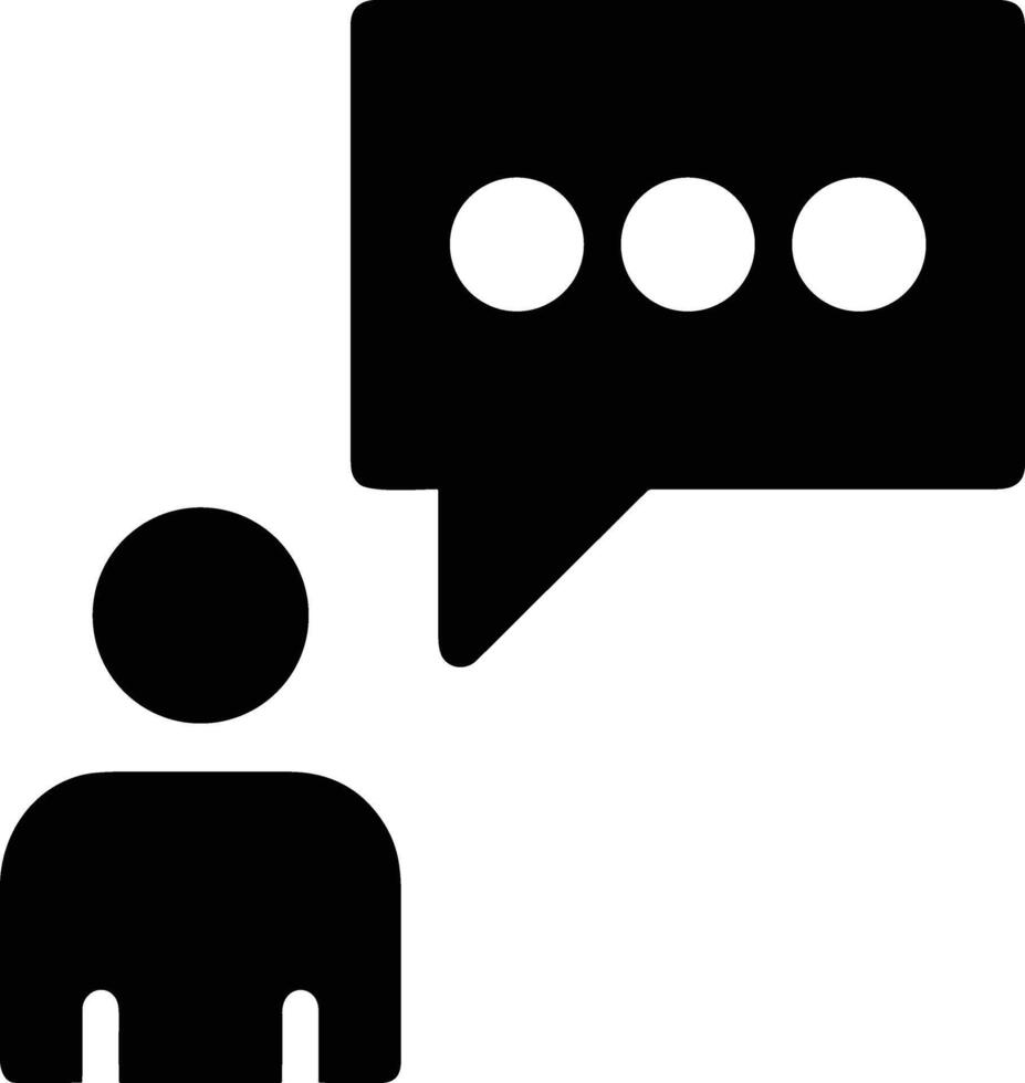 Comment icon symbol image for element design chat and communication vector