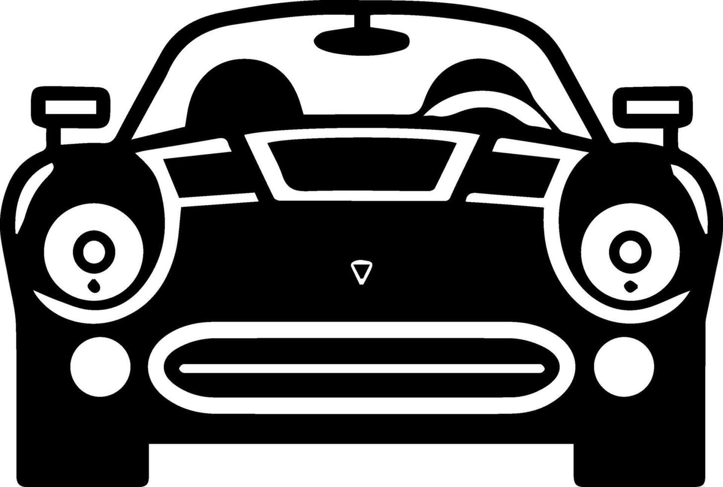 Car line images icon style vector