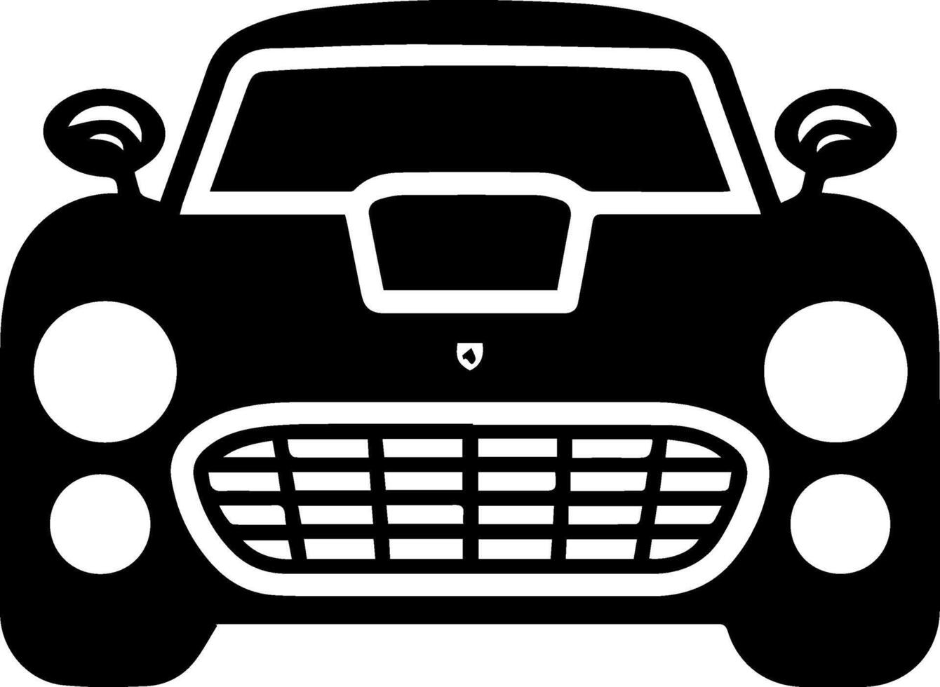 coche línea imágenes icono estilo vector