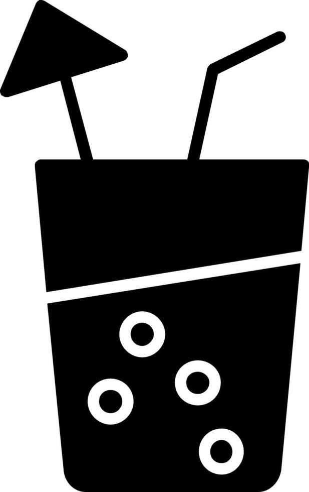 Soft Drink Glyph Icon vector