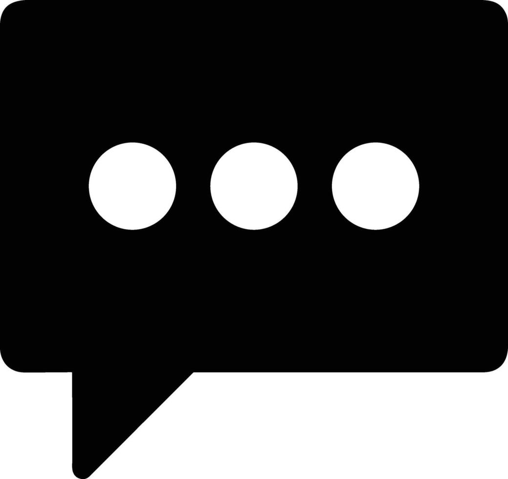 Comment icon symbol image for element design chat and communication vector