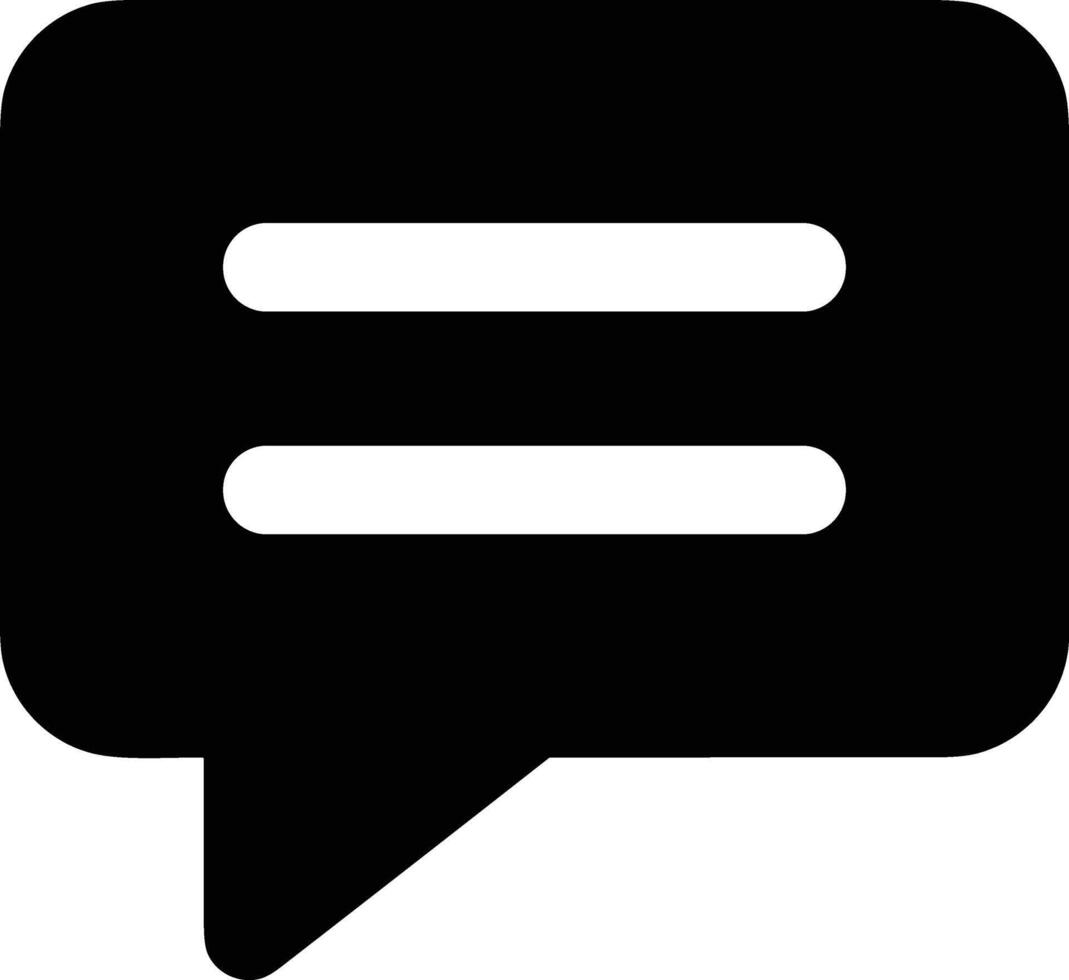 Comment icon symbol image for element design chat and communication vector