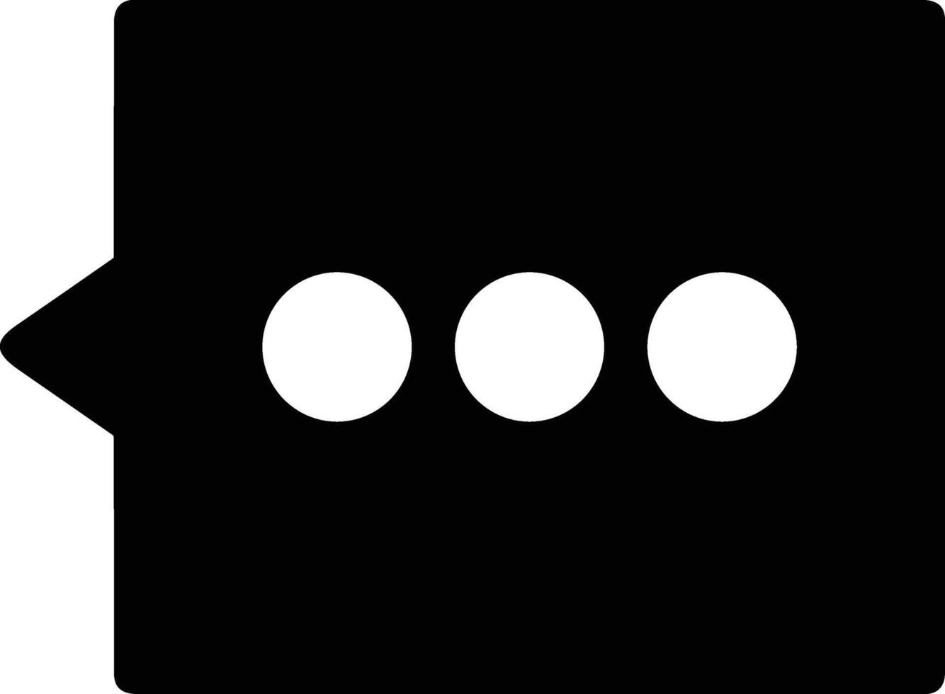 Comment icon symbol image for element design chat and communication vector