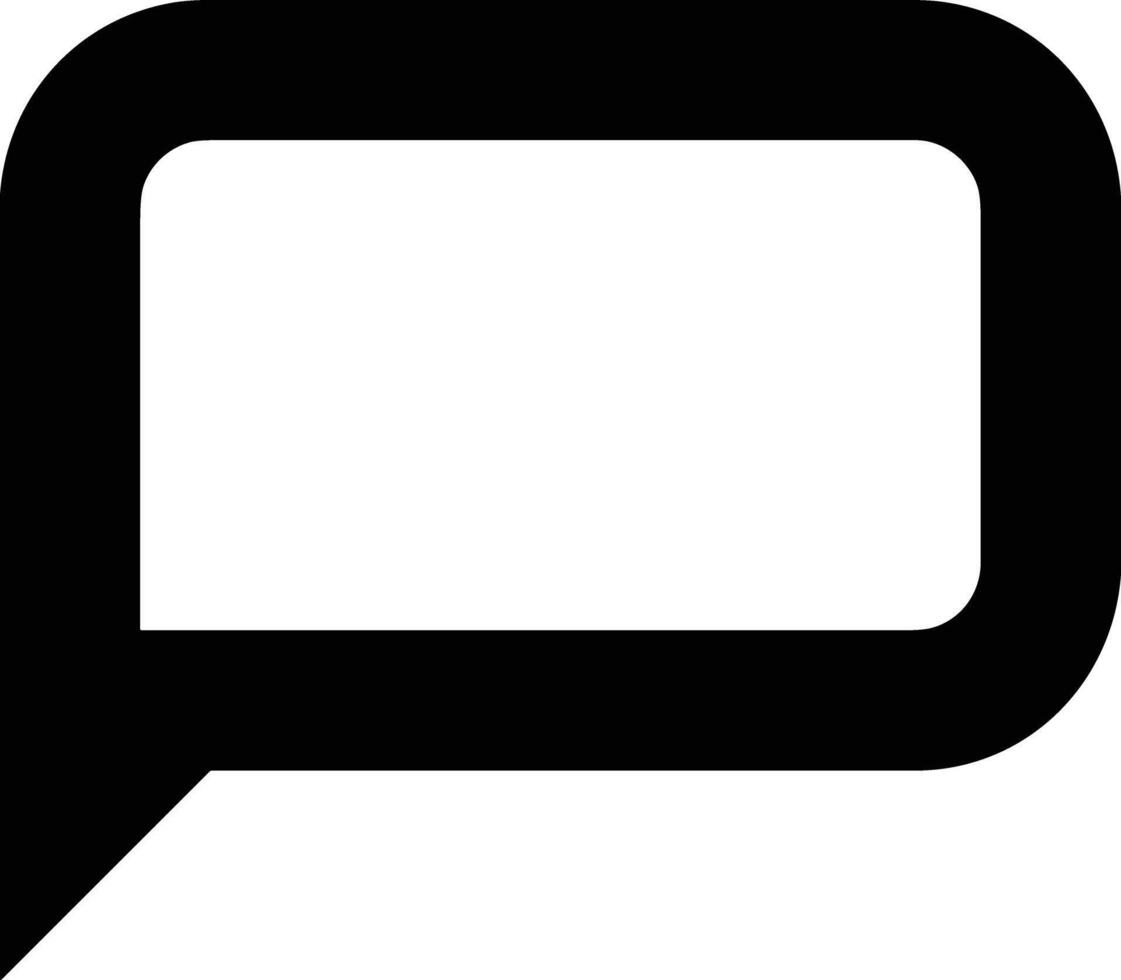 Comment icon symbol image for element design chat and communication vector