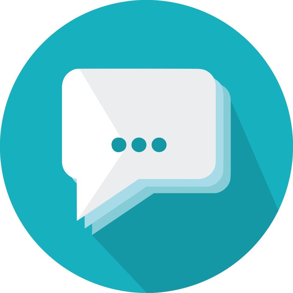 Comment icon symbol image for element design chat and communication vector