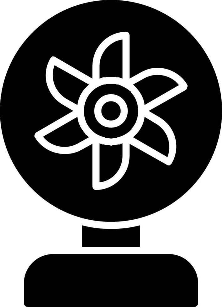 Ventilation Glyph Icon vector