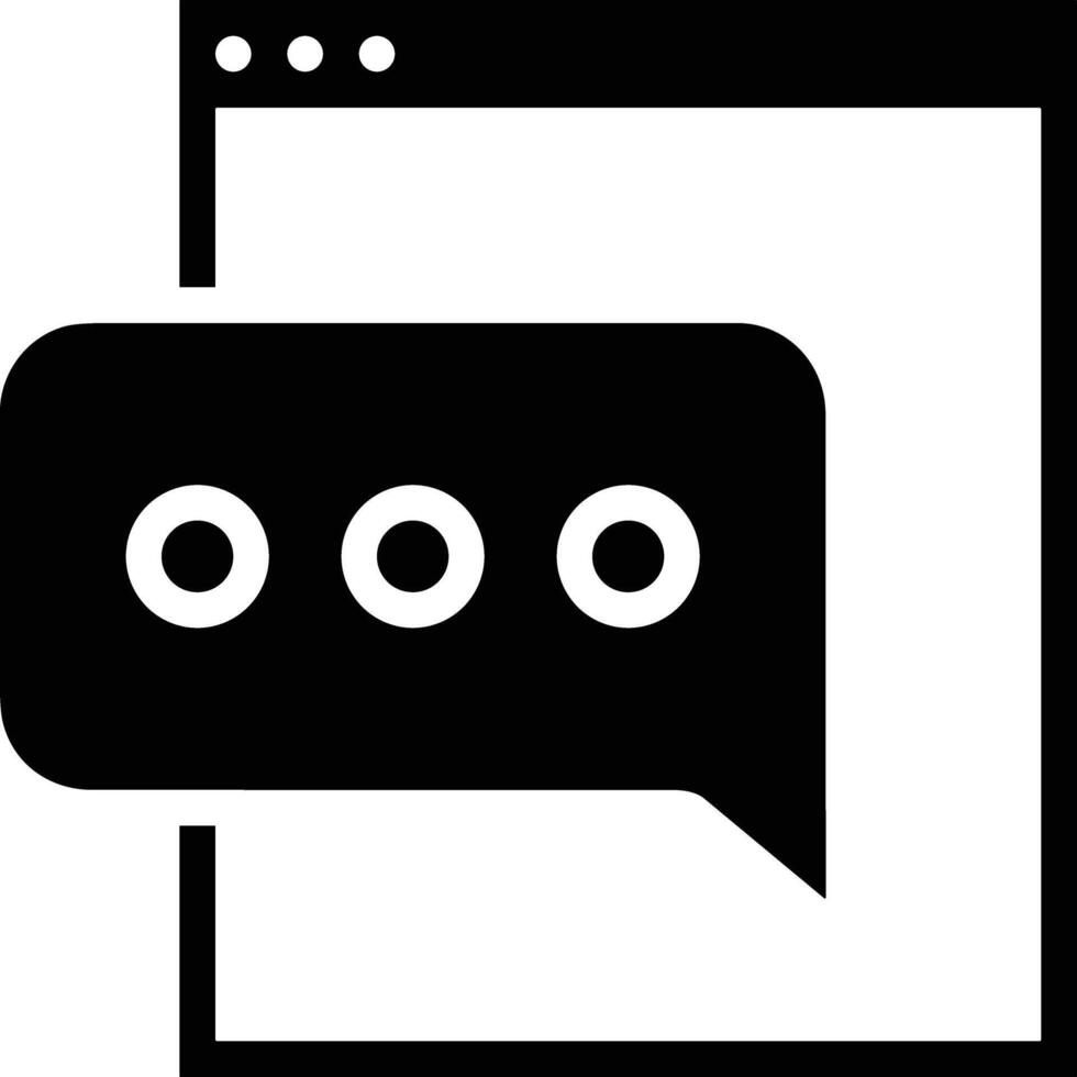 Comment icon symbol image for element design chat and communication vector