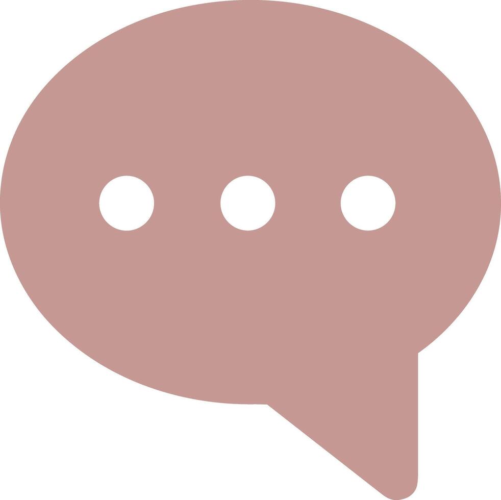 Comment icon symbol image for element design chat and communication vector