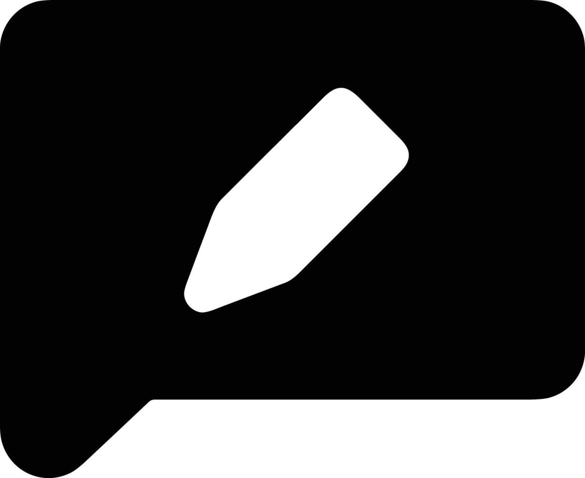 Comment icon symbol image for element design chat and communication vector