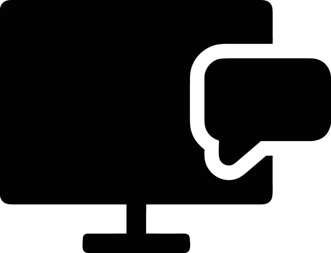 Comment icon symbol image for element design chat and communication vector