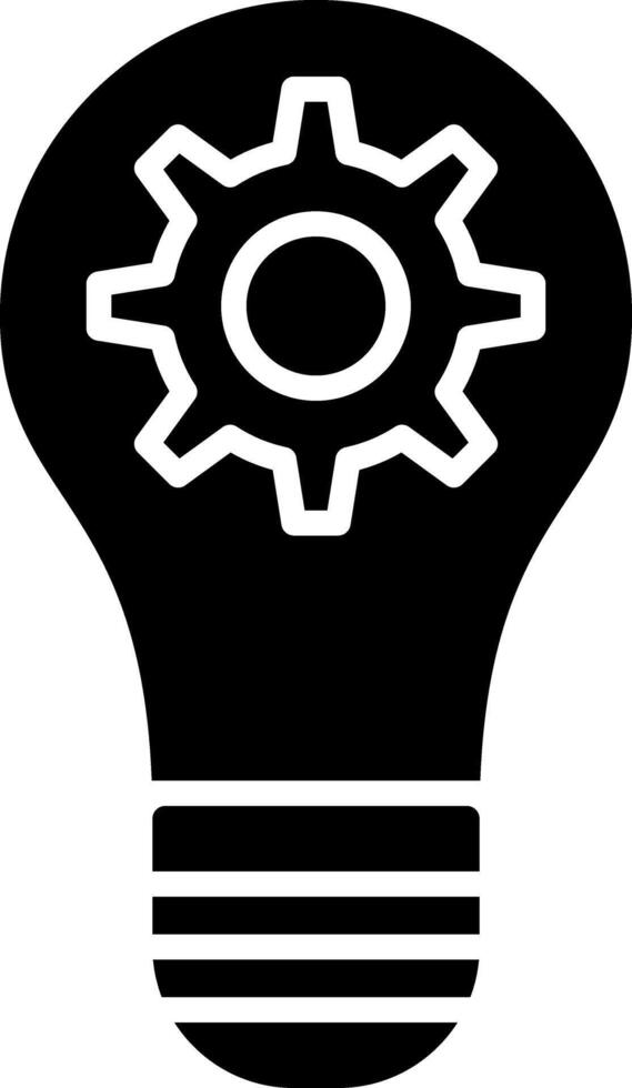 Creativity Glyph Icon vector