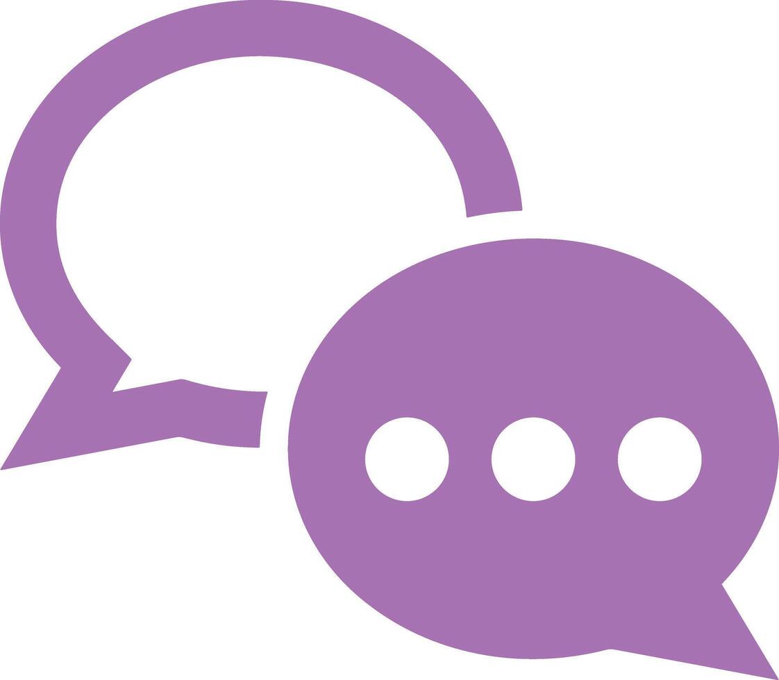 Comment icon symbol image for element design chat and communication vector