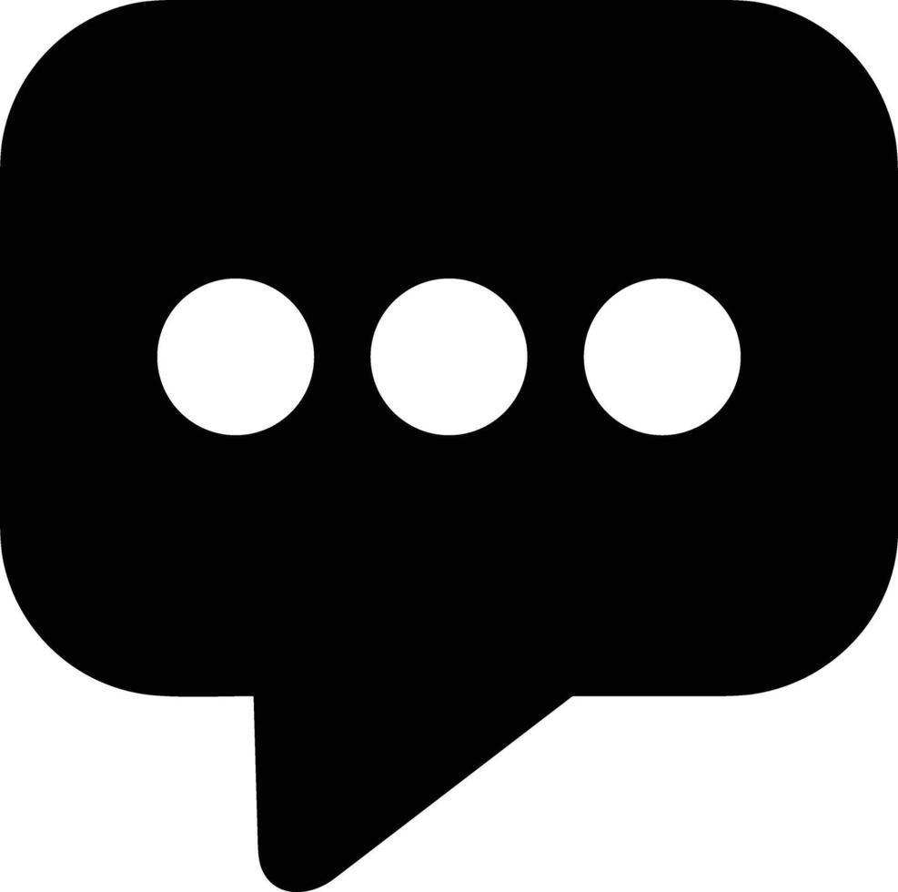 Comment icon symbol image for element design chat and communication vector