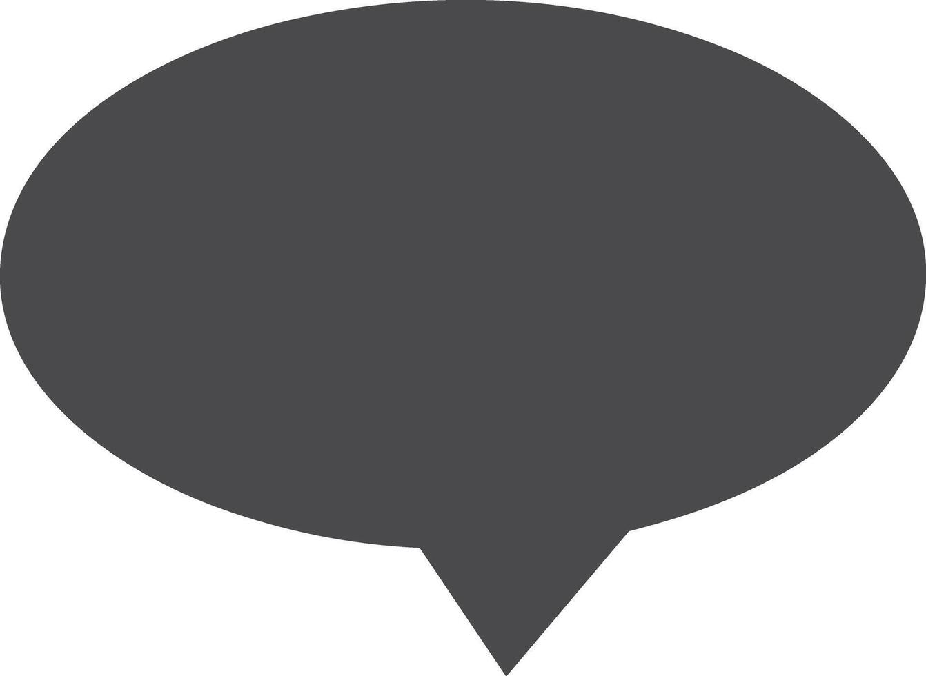 Comment icon symbol image for element design chat and communication vector