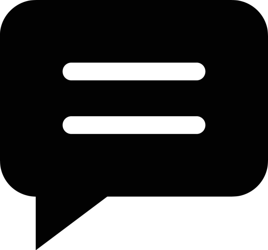 Comment icon symbol image for element design chat and communication vector