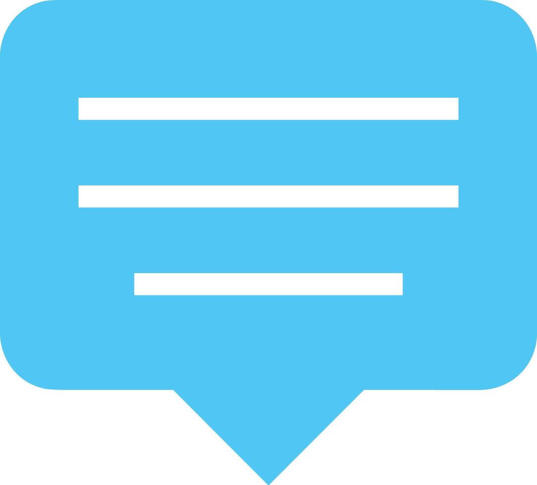 Comment icon symbol image for element design chat and communication vector