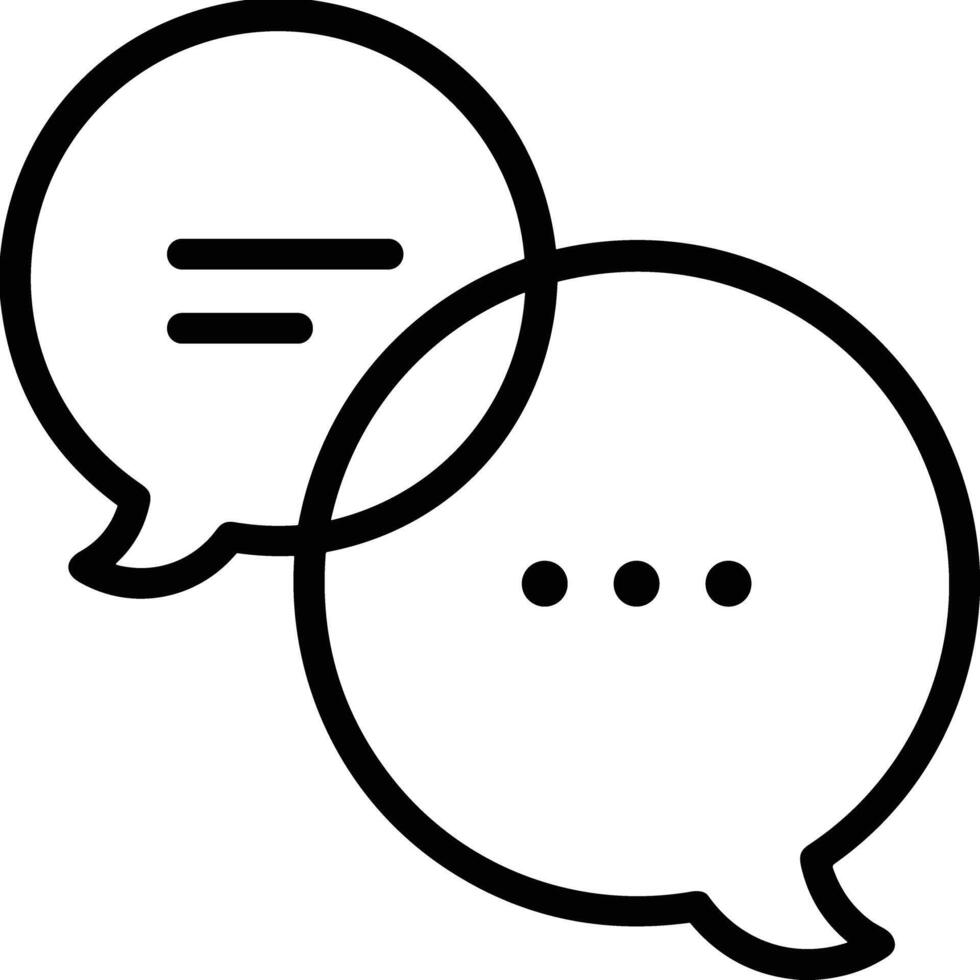 Comment icon symbol image for element design chat and communication vector