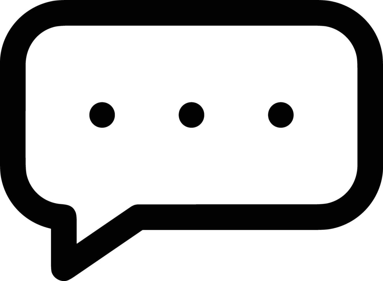 Comment icon symbol image for element design chat and communication vector