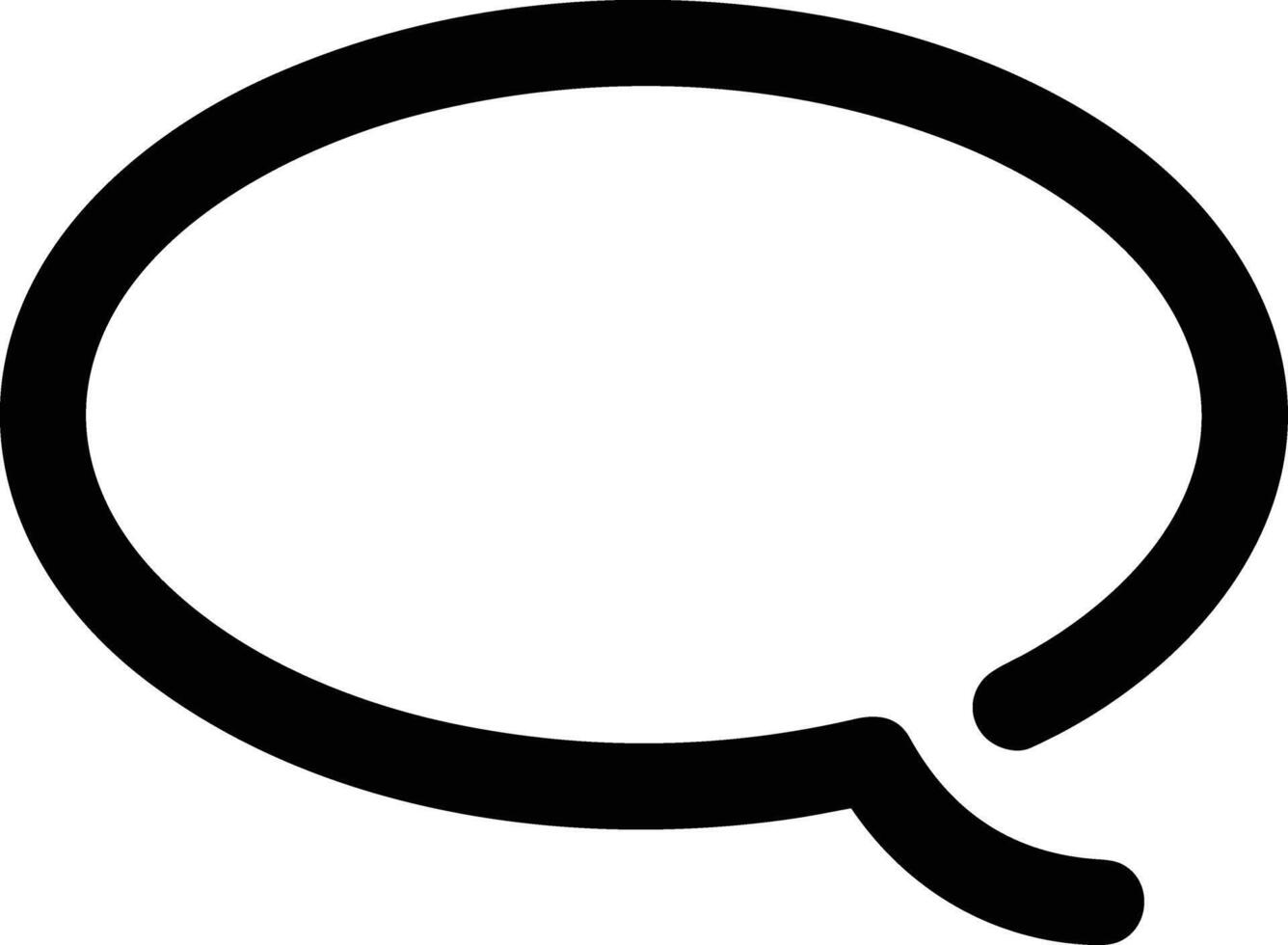Comment icon symbol image for element design chat and communication vector