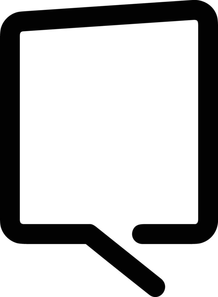 Comment icon symbol image for element design chat and communication vector