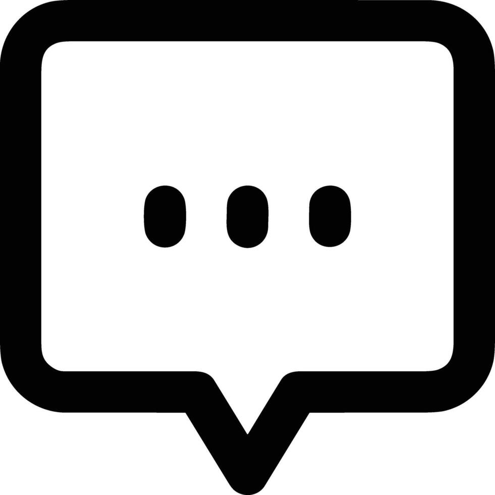 Comment icon symbol image for element design chat and communication vector