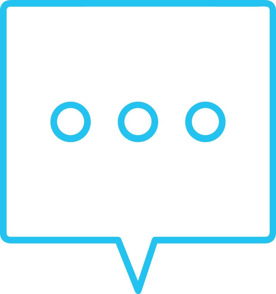 Comment icon symbol image for element design chat and communication vector