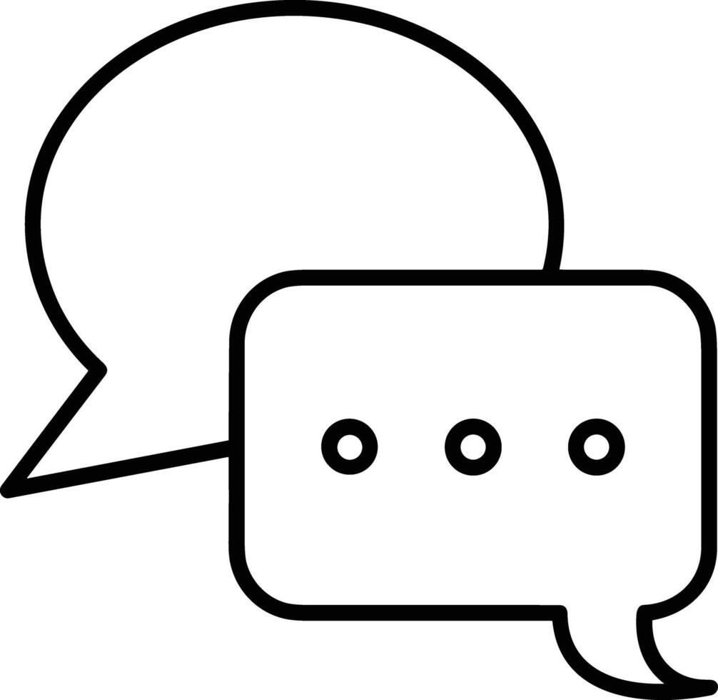 Comment icon symbol image for element design chat and communication vector