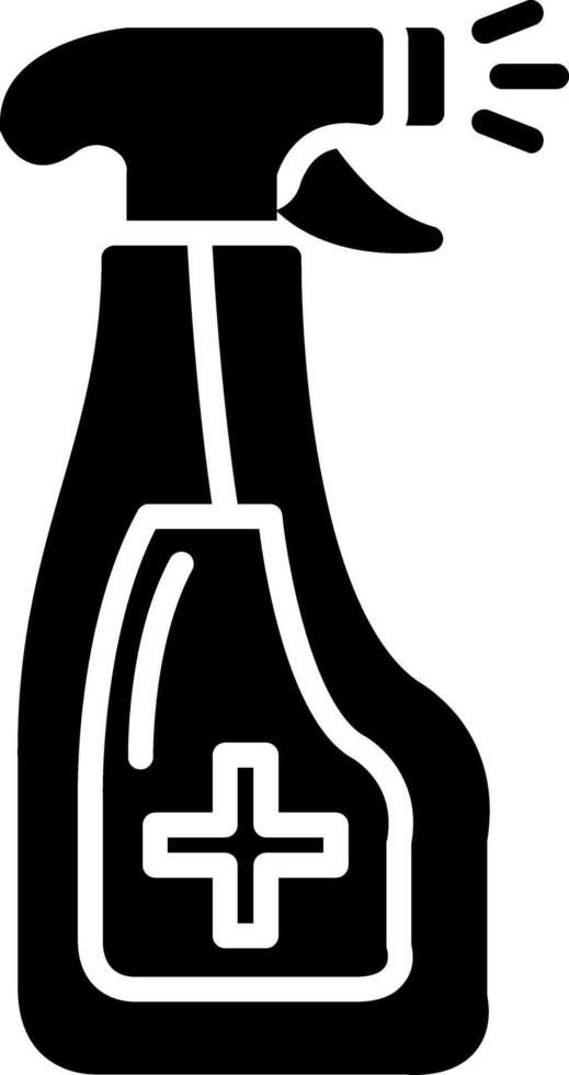 Spray Glyph Icon vector