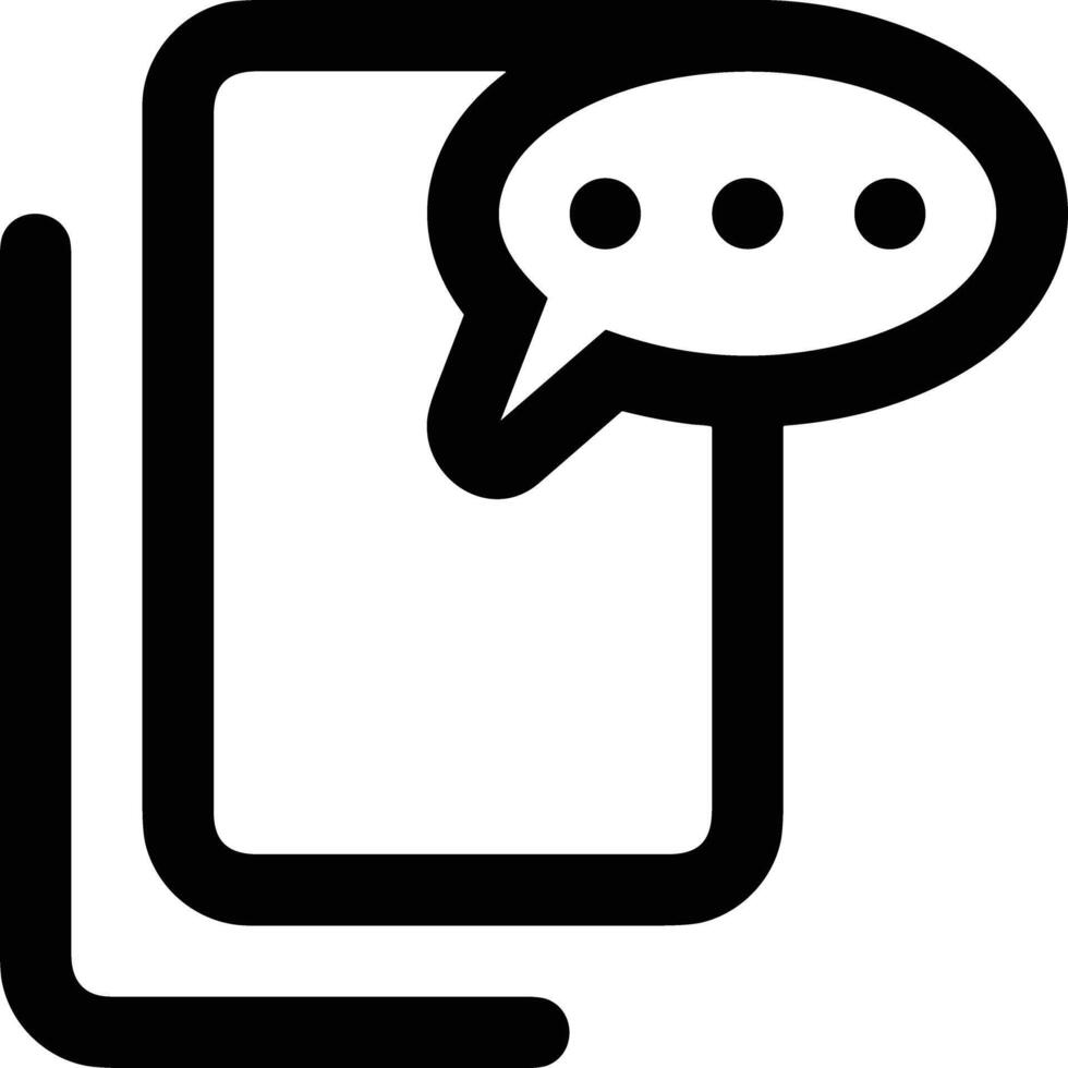 Comment icon symbol image for element design chat and communication vector