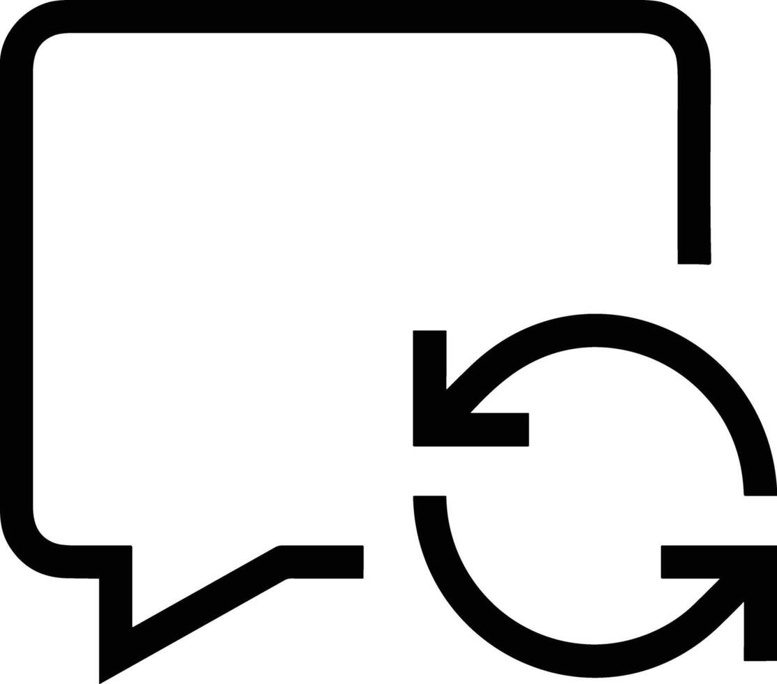 Comment icon symbol image for element design chat and communication vector