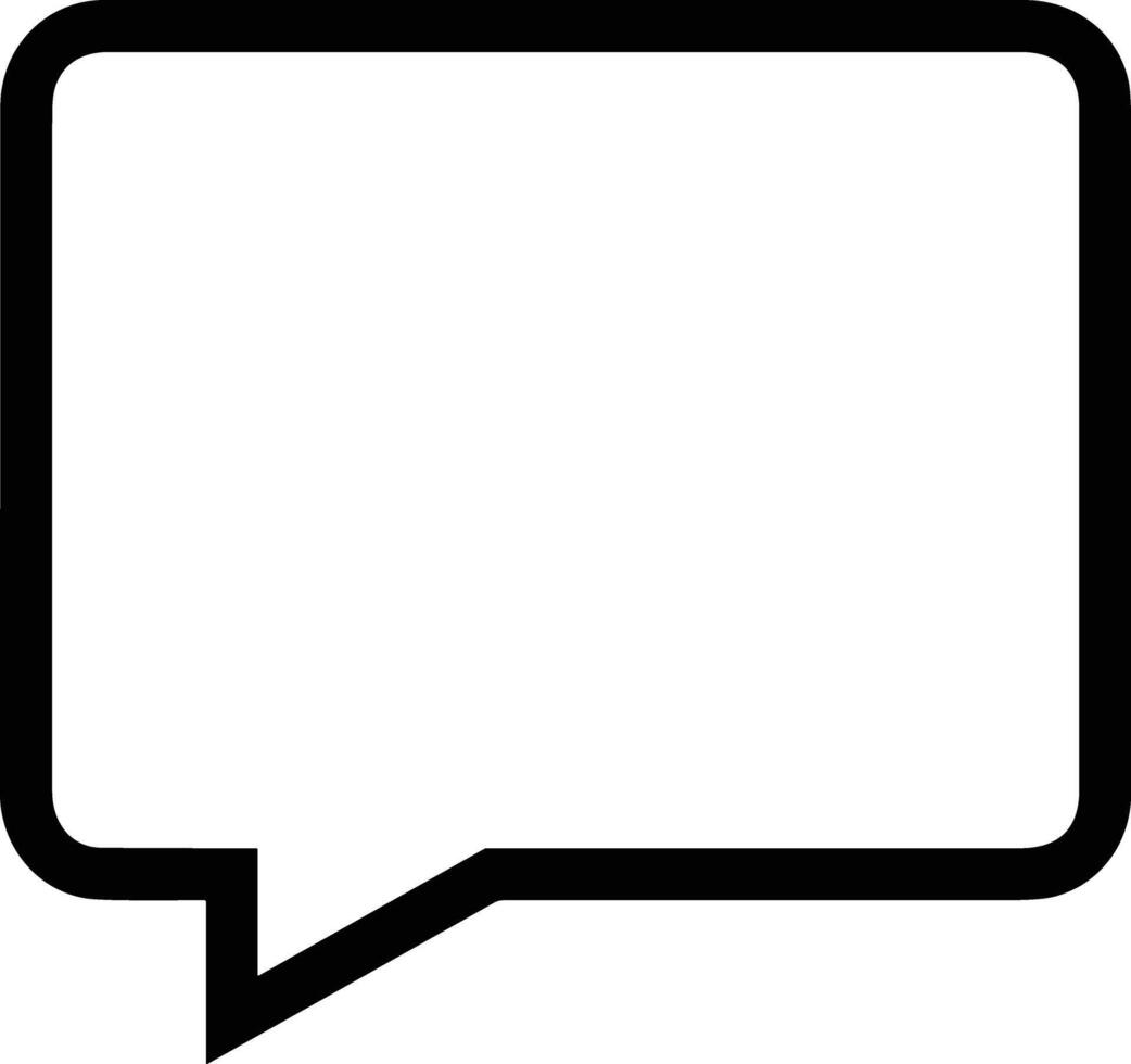 Comment icon symbol image for element design chat and communication vector