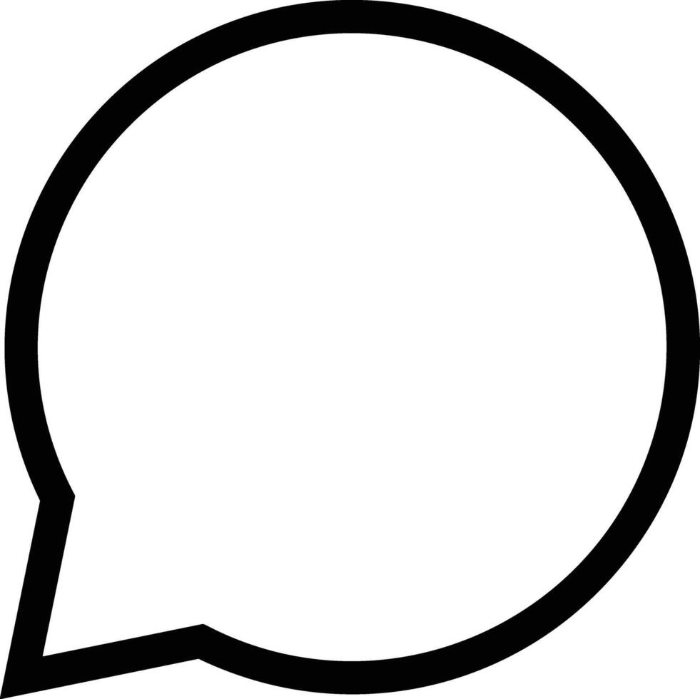 Comment icon symbol image for element design chat and communication vector