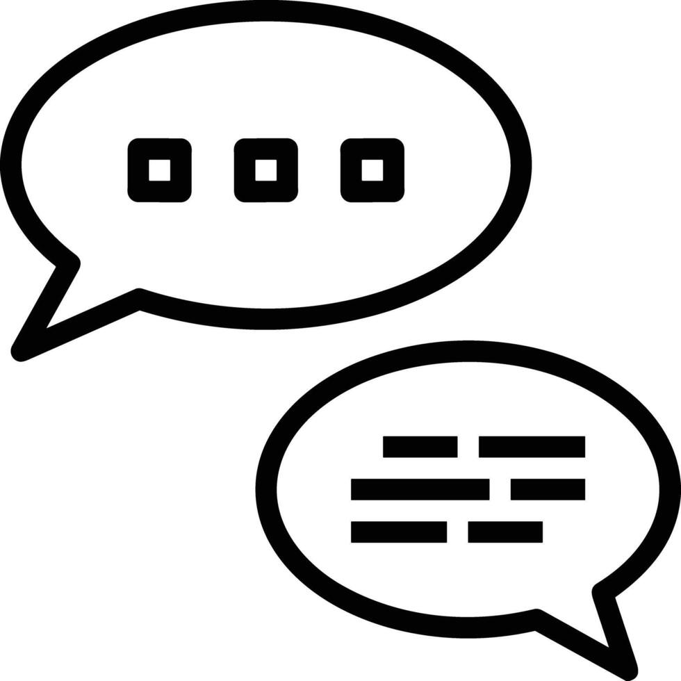 Comment icon symbol image for element design chat and communication vector