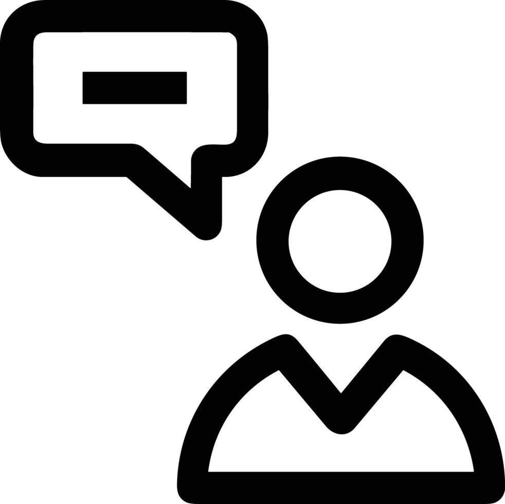 Comment icon symbol image for element design chat and communication vector